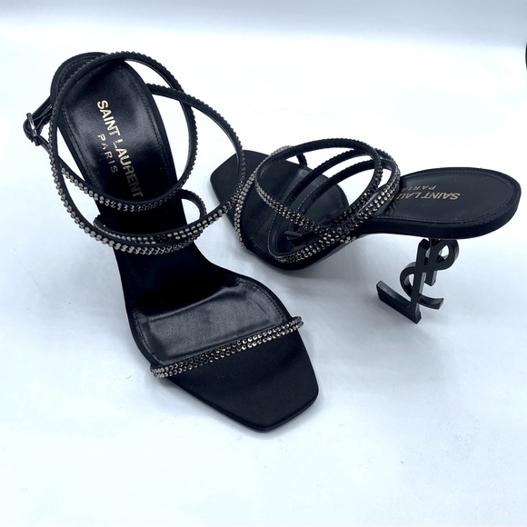 Opyum YSL Strass Ankle-Strap Sandals - Picture 4 of 16
